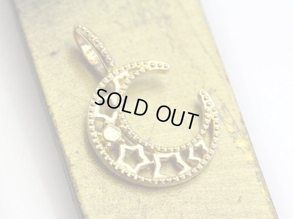 画像4: 【Beata（ビィータ）】K18　チャーム　ムーン　18金［n］ 13mm前後