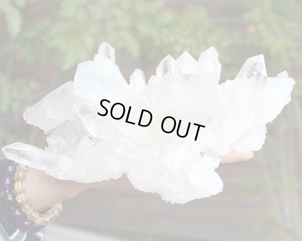 画像6: アーカンソー産 水晶 クラスター ◆2730グラム