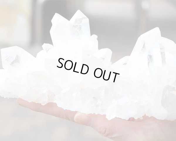 画像8: アーカンソー産 水晶 クラスター ◆2730グラム