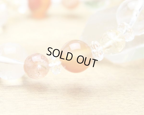 画像3: 【開運四神ブレス】明るく元気に前向きに過ごしたい♪3Aサンストーン×カーネリアン×シトリン　パワーストーン　ブレスレット