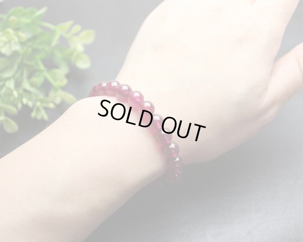 画像5: 【セール20%OFF】宝石質 極上 ルビー 8ミリ パワーストーン ブレスレット