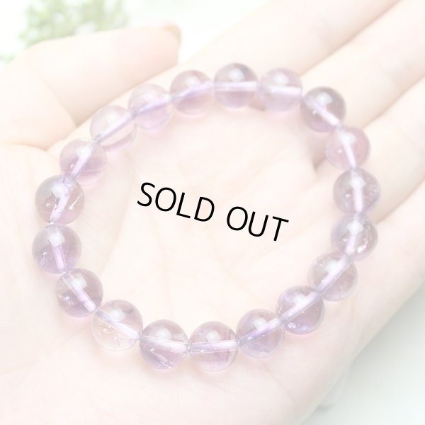 画像5: 50%OFF【超稀少石】【品質保証書付】 10ミリ カラバルアメジストエレスチャル パワーストーン ブレスレット