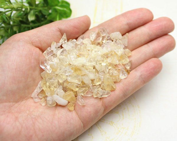 画像4: 【200ｇ】シトリン（黄水晶） さざれチップ 心身のコントロールと蓄財パワー