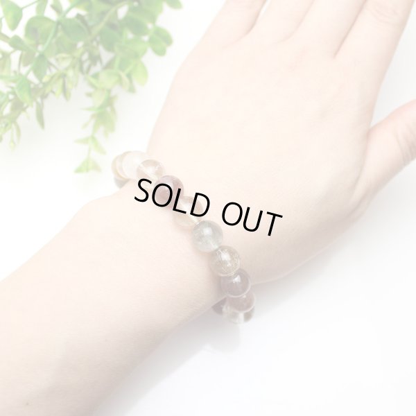 画像6: 【福禄寿】【写真現品お届け】10ミリ ミックスルチルクォーツ「福禄寿ブレス」パワーストーン　ブレスレット