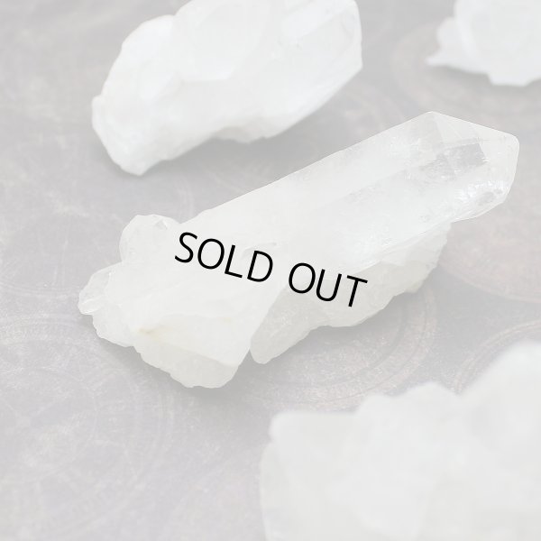 画像6: 【限定品】送料無料【すぐに使える浄化3点セット】ブラジル産水晶さざれ+ミニ水晶クラスター＋木皿　浄化セット　※メール便不可