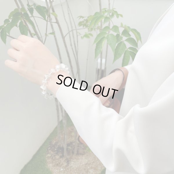 画像6: 【現品お届け】稀少 13.5ミリ ホワイトガーデン ファントム クリスタル パワーストーン ブレスレット