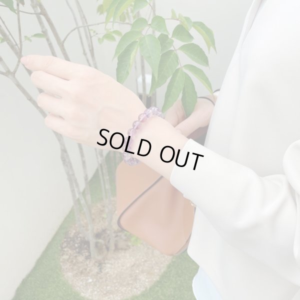 画像7: 50%OFF【超稀少石】【品質保証書付】 10ミリ カラバルアメジストエレスチャル パワーストーン ブレスレット