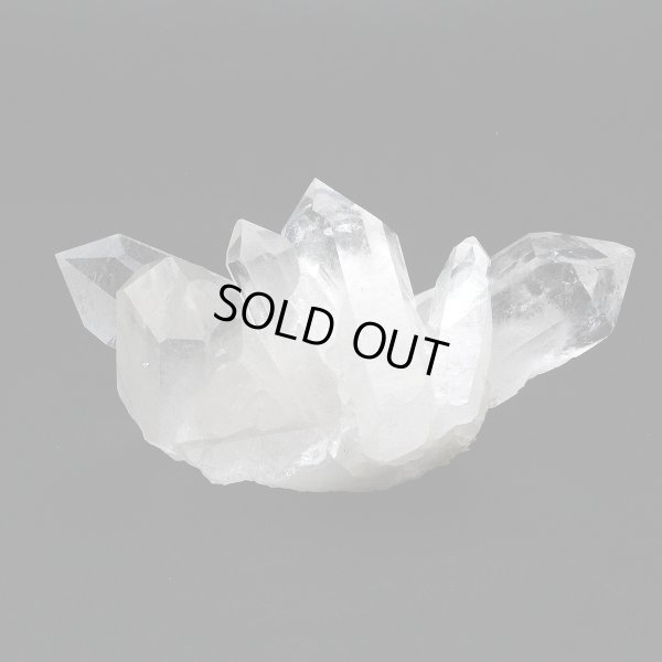 画像3: トマスゴンサガ産 水晶 クラスター 153g  トレー・さざれチップ付