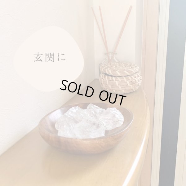 画像4: 【すぐに使える浄化セット】かちわり 天然水晶 6個+ウッドトレイ 約200ｇ-250g 浄化グッズ　※おまかせ無料配送対象外 空間浄化 スピリチュアル ヒーリング