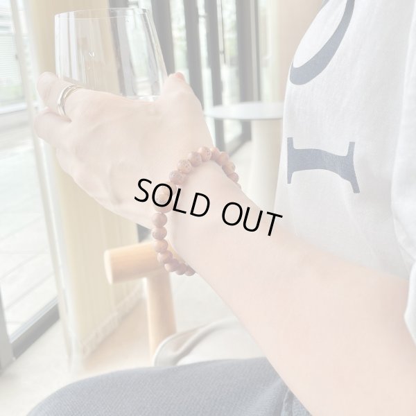 画像7: 内周17cm【般若心経彫】 白檀 （8ミリタイプ） 数珠 ブレスレット メンズ レディース 男性用 女性用 父の日 敬老の日 贈り物 ペア