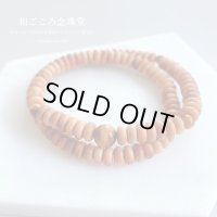 I様オーダーブレス 内周17cm【108玉ブレス】白檀  数珠ブレスレット