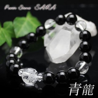 パワーストーン 数珠 メンズ★金彫神龍水晶数珠ブレスレット天然石★金運ＵＰ Amazon | 叶石∞【 龍神∞ 運気上昇、金運上昇のお守りに