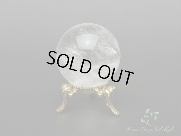 画像2: 水晶 丸玉 約36ミリ 置石 メール便不可 (2)