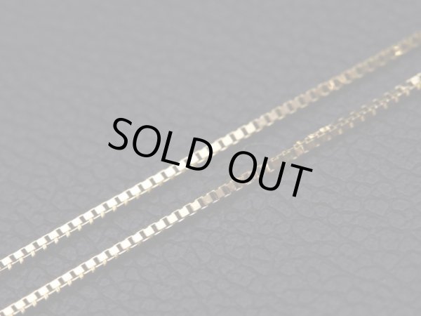 画像2: 【取り寄せ】K18スライドピンチェーン ベネチアン 18金 0.6mm 45cm (2)