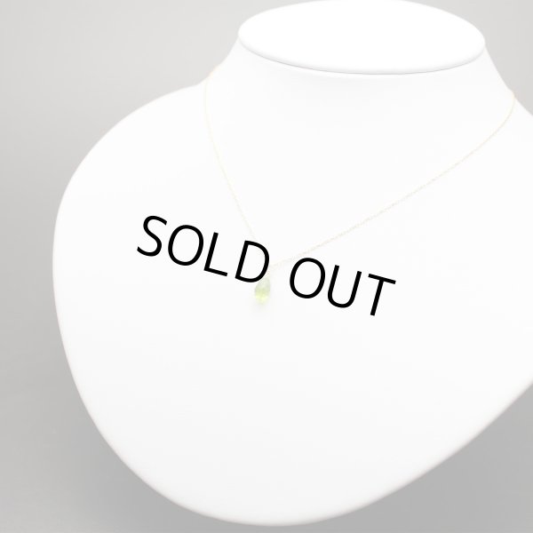 画像2: ペリドット ジュエルドロップス K18PT 7mm前後 8月誕生石 (2)