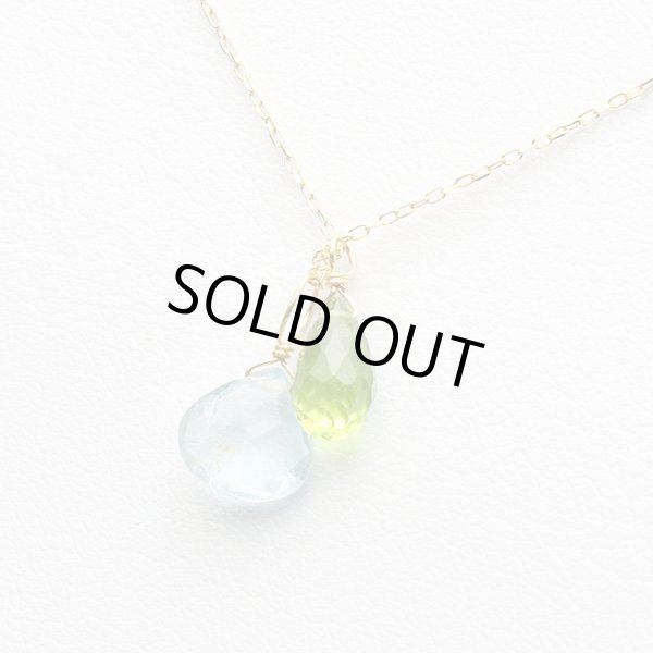 画像5: ペリドット ジュエルドロップス K18PT 7mm前後 8月誕生石 (5)