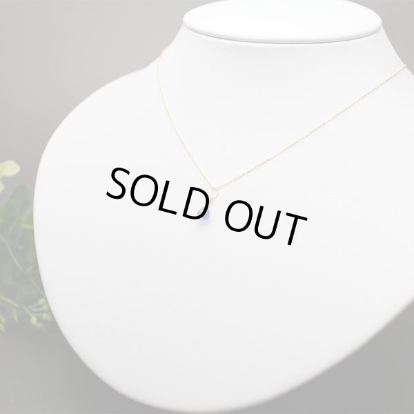 画像2: カイヤナイト ジュエルドロップス K18PT 7mm前後 (2)