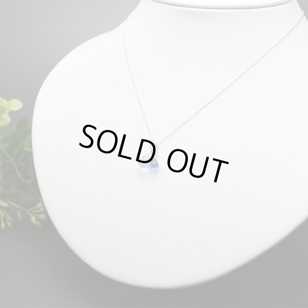 画像5: ブルートパーズ ジュエルドロップス K18PT 9mm前後 (5)