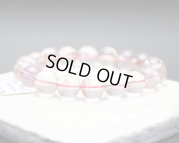 画像4: 【セール20%OFF】稀少 ストロベリークォーツ 11.5-12ミリ パワーストーン ブレスレット (4)