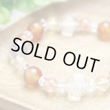 ★特選一連★バラ色の人生♢パワーストーンの女王【インカローズさざれ連】♡ 薔薇色の人生の象徴】高品質☆アルゼンチン産インカローズ【濃厚