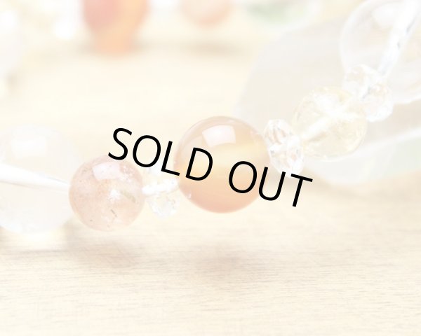 画像3: 【開運四神ブレス】明るく元気に前向きに過ごしたい♪3Aサンストーン×カーネリアン×シトリン パワーストーン ブレスレット (3)