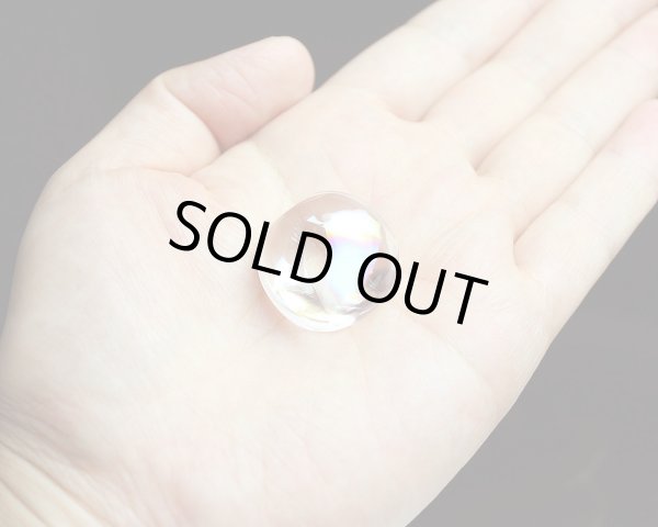 画像2: レインボー入　天然 水晶 ルース　B (2)