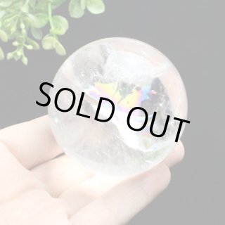 最強の邪気払い モリオン （黒水晶） 丸玉 約42ミリ 置石 - 天然石