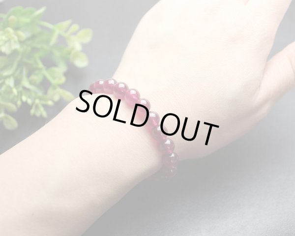 画像5: 【セール20%OFF】宝石質 極上 ルビー 8ミリ パワーストーン ブレスレット (5)