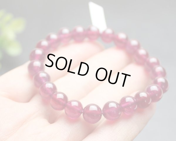 画像4: 【セール20%OFF】宝石質 極上 ルビー 8ミリ パワーストーン ブレスレット (4)