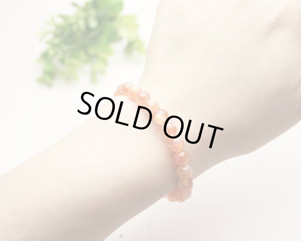 画像4: 上質 6ミリ サンストーン クリアタイプ パワーストーン ブレスレット (4)