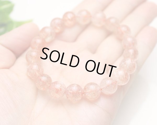 画像3: 上質 10ミリ サンストーン クリアタイプ パワーストーン ブレスレット (3)