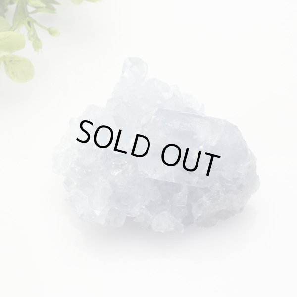 画像4: 【セール20%OFF】セレスタイト クラスター 123g 天然石 原石 置石 (4)