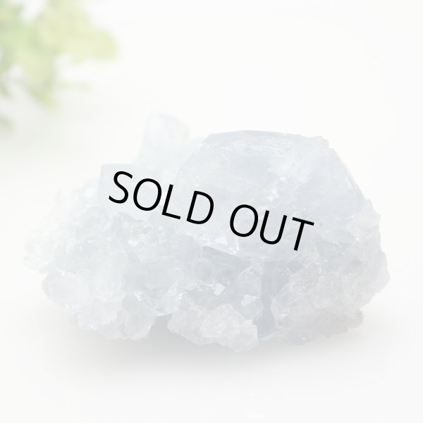 画像3: 【セール20%OFF】セレスタイト クラスター 123g 天然石 原石 置石 (3)