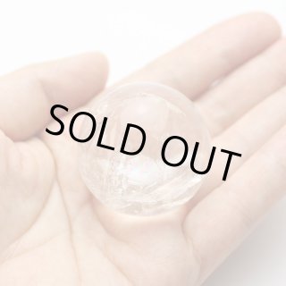 レインボー入 ラベンダーアメジスト 丸玉 約64ミリ 置石