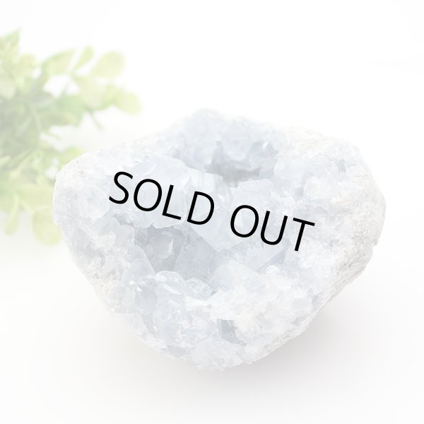 画像5: 【セール20%OFF】セレスタイト クラスター 315g 天然石 原石 置石 (5)