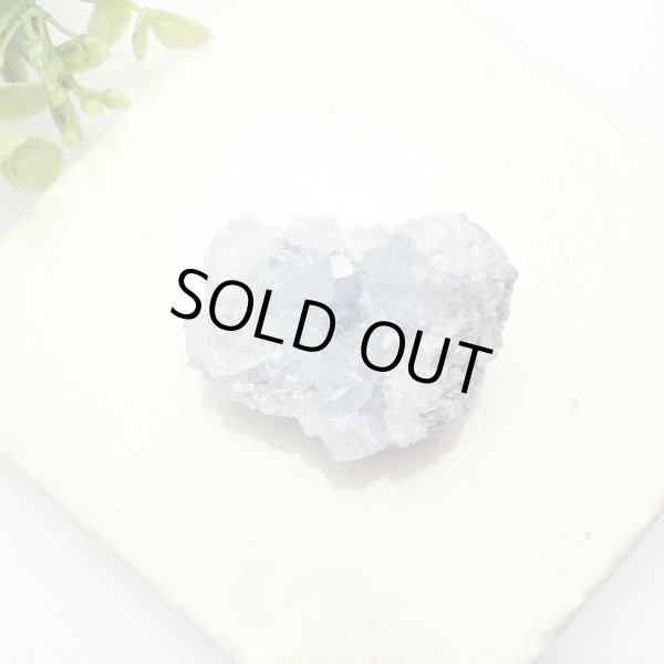 画像4: セレスタイト クラスター 57g 天然石 原石 置石 (4)