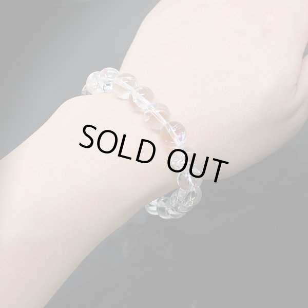 画像3: 10ミリ アイリスクォーツ レインボー パワーストーン ブレスレット 14-18センチ (3)