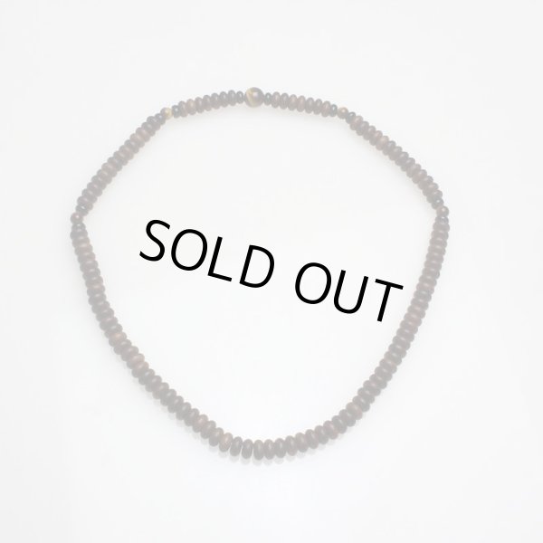 画像2: [19センチ]大感謝セール【108玉ブレス】栴檀 虎目石 （せんだん とらめいし) 数珠ブレスレット (2)