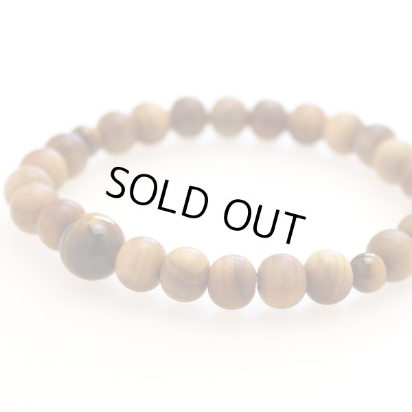 画像3: 【白檀が香る!】8ミリ 白檀×虎目石 数珠ブレスレット (3)