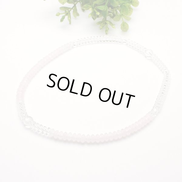 画像4: 内周17cm【京都法珠庵 108玉ブレス】 水晶 ローズクォーツ 数珠 ブレスレット (4)