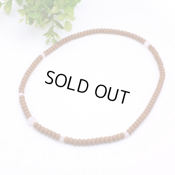 画像3: 内周18.5cm【108玉 数珠 ブレスレット】紅桜 ローズクォーツ 腕輪 念珠 京都法珠庵謹製 (3)