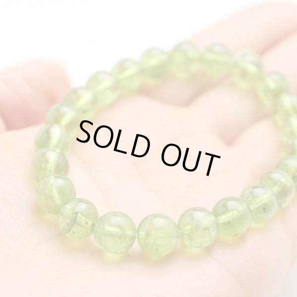 画像3: 【写真現品お届け】ペリドット 8ミリ ブレスレット (3)