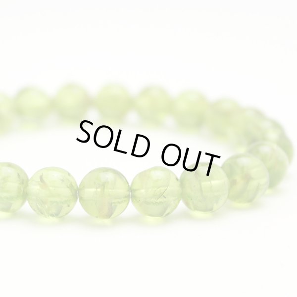 画像2: 【写真現品お届け】ペリドット 8ミリ ブレスレット (2)