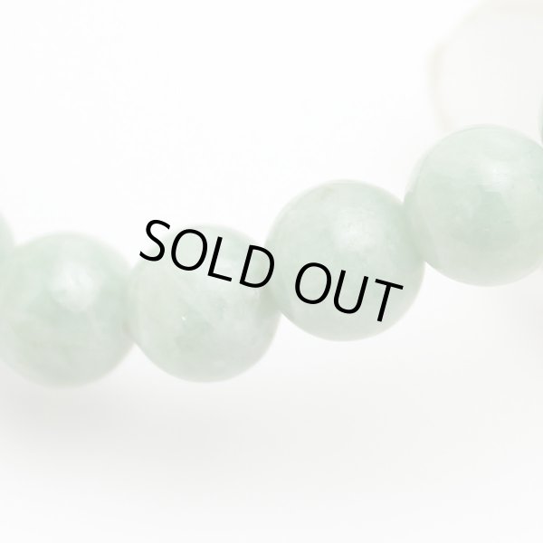 画像3: 【現品写真お届け】稀少♪人生の成功と繁栄♪ ビルマ翡翠 8ミリ パワーストーン  ブレスレット (3)