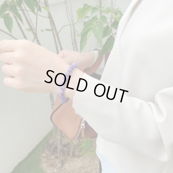 画像8: 【写真現品お届け】8ミリ チャロアイト パワーストーン ブレスレット 世界3大スピリチュアルストーン ヒーリングストーン メンズ レディース 男性用 女性用   紫 パープル  (8)