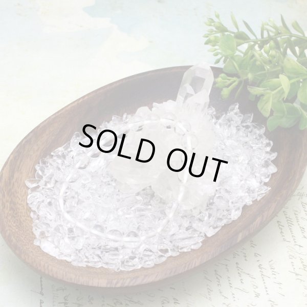 画像6: トマスゴンサガ産 水晶 クラスター 123g  トレー・さざれチップ付 (6)