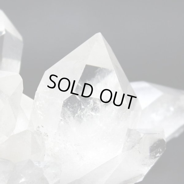 画像4: トマスゴンサガ産 水晶 クラスター 293g  トレー・さざれチップ付 (4)