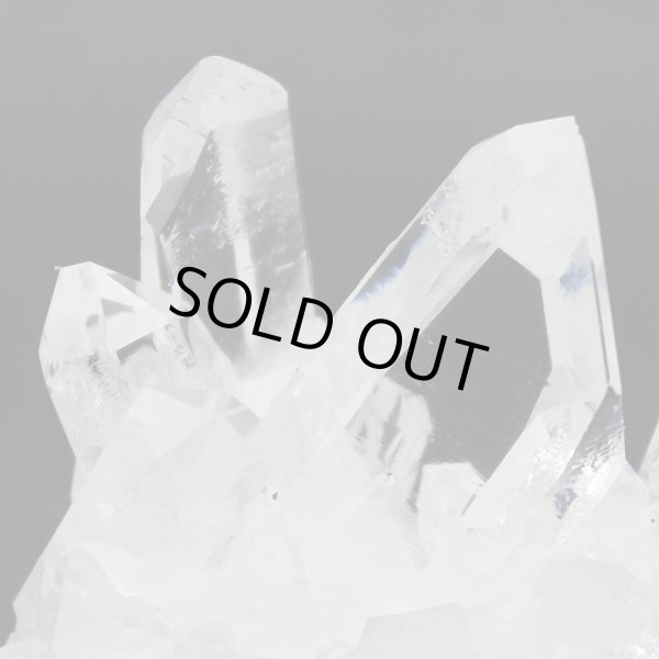 画像5: トマスゴンサガ産 水晶 クラスター 111g  トレー・さざれチップ付 (5)