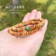 画像6: 内周16.5cm・17cm【108玉ブレス】白檀 独山玉 （びゃくだん どくさんぎょく）数珠ブレスレット (6)