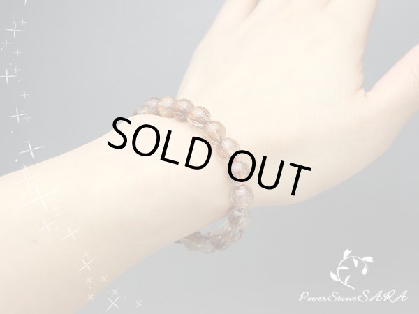 画像4: 【セール20%OFF】【極上品】9ミリ レッドルチルクォーツ パワーストーン ブレスレット (4)